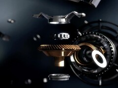 Captura de tela de um vídeo representativo que mostra o processo de montagem de um motor a jato. (Fonte da imagem: AECC)