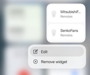 Novo menu de contexto com a opção “Editar” destacada