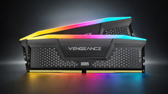 Uma renderização por IA dos módulos de memória RAM RGB da Corsair