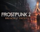 A arte oficial de Frostpunk 2: Breach of Trust.