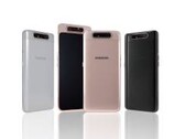 O Galaxy A80. (Fonte: Samsung)