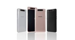 O Galaxy A80. (Fonte: Samsung)