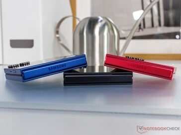 Galaxy Variantes de cores do Z Flip 7 (fonte da imagem: Notebookcheck)