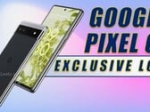 O Pixel 6a terá um leitor de impressões digitais no display. (Fonte da imagem: @OnLeaks &amp; 91mobiles)