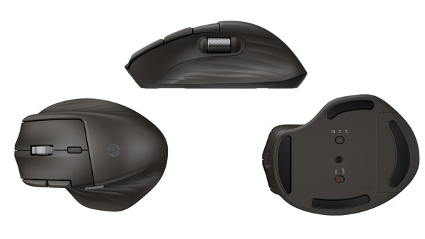O HP Ultra-Fast Scroll Wireless Mouse 780M é uma alternativa mais barata ao Logitech MX Master 4. (fonte da imagem: HP)