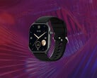 O Watch Fit 3 custa cerca de US$ 29. Na imagem: uma imagem promocional da versão preta do smartwatch (editada).