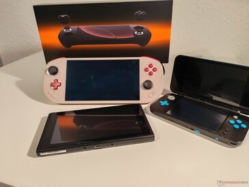 Em comparação com o Nintendo Switch 1 e o New Nintendo 2DS XL