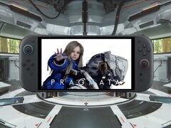 Exibição do banner da porta do Pragmata Switch 2