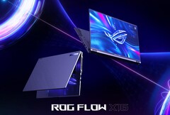 O ROG Flow X16 é um pacote atraente com Ryzen 6000 APUs e poderosos GPUs discretos. (Fonte de imagem: ASUS)