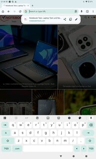 Teclado na vertical