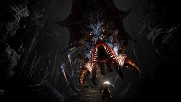 Uma imagem que mostra uma criatura em Styx: Shards of Darkness.