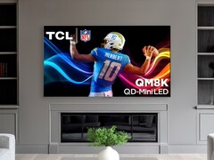 A TV TCL QM8K (na foto) já está disponível nos EUA. (Fonte da imagem: TCL)