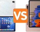 Alegada Xiaomi Mi Pad 5 vs. Samsung Galaxy Tab S7. (Fonte da imagem: XiaomiAdictos/Samsung - editado)