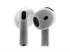 Espera-se que os AirPods 5 tenham o mesmo design que os AirPods 4 mostrados aqui.