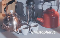 Texturas e iluminação de metal atualizadas (Fonte da imagem: Blender)