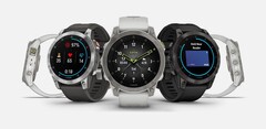 O Garmin Epix 2 chegou em três opções de cores. (Fonte da imagem: Garmin)