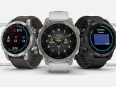 O Garmin Epix 2 chegou em três opções de cores. (Fonte da imagem: Garmin)