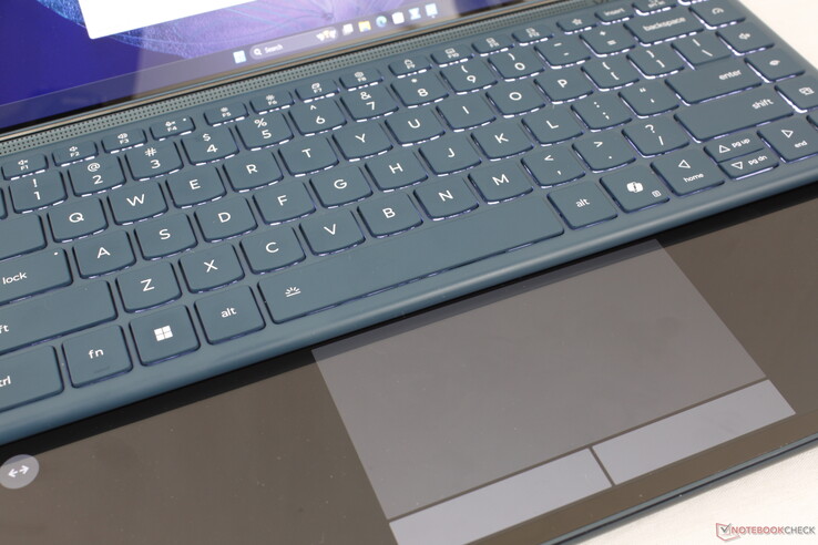 Teclado removível habilitado para Bluetooth com touchpad virtual
