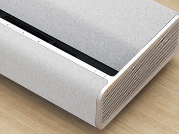 A TV a laser também apresenta um design atraente (Fonte da imagem: Xgimi)