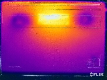 Teste de estresse de temperatura da superfície (parte inferior)