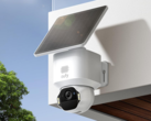 A Anker Eufy SoloCam E42 (foto) pode gravar continuamente se for alimentada por cabo e suporta carregamento solar com o painel SolarPlus 2.0 destacável da Eufy. (Fonte da imagem: Amazon/Anker)