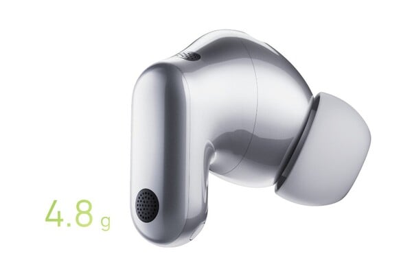 Os Huawei FreeBuds Neo possuem hastes curtas, o que os torna mais leves do que os concorrentes.