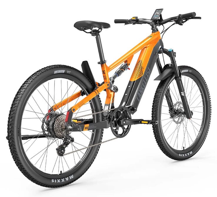 O modelo também está disponível na cor laranja.