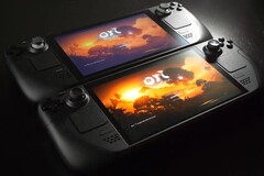Versão original em LCD versus nova versão em OLED (Fonte da imagem: Eurogamer)