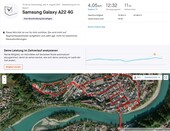 Samsung Galaxy A22 4G localização - visão geral