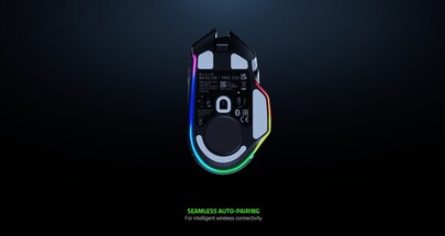 Disco de carregamento do mouse sem fio Razer HyperFlux V2 (Fonte da imagem: Razer)