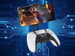 Oivo PS5 controller phone mount clip é mostrado