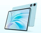 O P50 2026 é um tablet básico que roda o Android 16. Na foto: uma renderização mostrando o design do tablet.