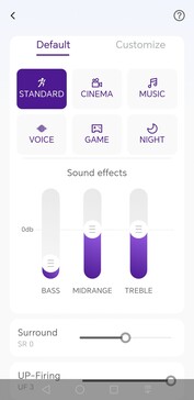 A reprodução pode ser ajustada de maneira bastante simples e geral...