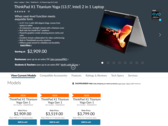 Lenovo ThinkPad X1 Titanium Yoga: Ultrathin 3:2 conversível atinge o mercado americano