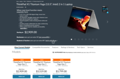 Lenovo ThinkPad X1 Titanium Yoga: Ultrathin 3:2 conversível atinge o mercado americano