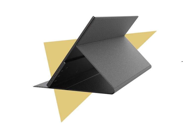 É fornecido um suporte embutido com uma tampa magnética.