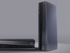 A Aorus RTX 5060 Ti AI Box é muito menor do que sua contraparte RTX 5090. (Fonte da imagem: Gigabyte)