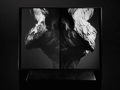 O primeiro vislumbre do próximo Zenbook Duo da Asus. (Fonte da imagem: Asus)