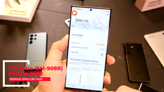 Galaxy S22 Ultra Exynos 2200 - 3DMark Wild Life. (Fonte: Erdi Özüağ no YouTube)