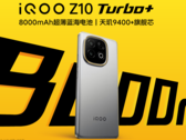 O iQOO Z10 Turbo+ possui uma enorme bateria de 8.000 mAh com suporte para carregamento com fio de 90 W (Fonte da imagem: iQOO)