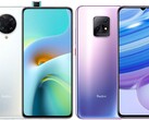 Tanto a Redmi K30 Ultra (L) como a Redmi 10X 5G (R) foram afetadas pela Xiaomi bloqueando o GMS. (Fonte da imagem: Xiaomi/Notebookcheck - editado)