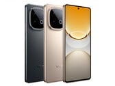 O Vivo Y300 GT vem nas cores desert gold e preto (Fonte da imagem: Vivo)