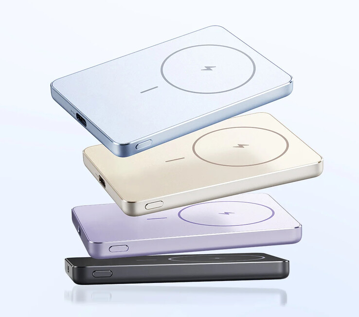 O Xiaomi Super Slim Magnetic Power Bank 5000. (Fonte da imagem: Xiaomi)