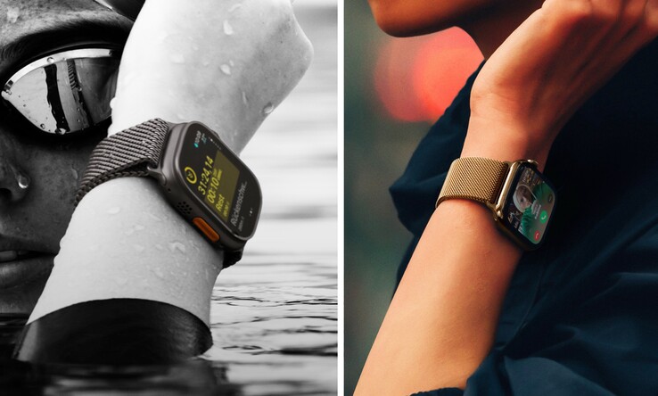 O design do Apple Watch Ultra 3 e do Apple Watch Series 11 supostamente permanece praticamente inalterado. (Fonte da imagem: Apple)