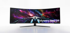 O novo Samsung Odyssey Neo G9 é um dos primeiros monitores de jogos 8K e 240 Hz. (Fonte de imagem: Samsung)