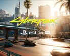 Banner da atualização do Cyberpunk 2077 PS5 Pro é exibido