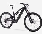 A nova e-bike preta Decathlon E-FEEL 900 S