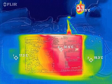 Steam Deck OLED em teste de resistência - frente