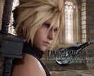 O banner de Final Fantasy Remake Part 3 com Cloud é mostrado (Fonte da imagem: Square Enix, Nintendo of America com edições)
