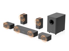 Esse novo sistema de som surround é bastante acessível